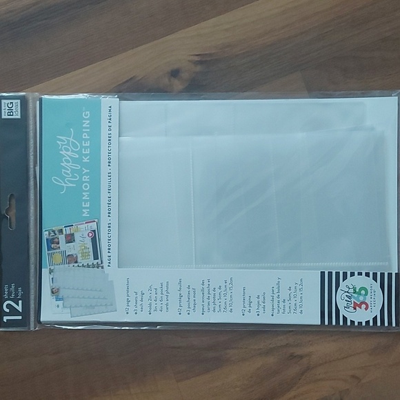 NWT Happy Planner Happy Memory Keeping Page Protectors 12 Sheets - Picture 2 of 5
